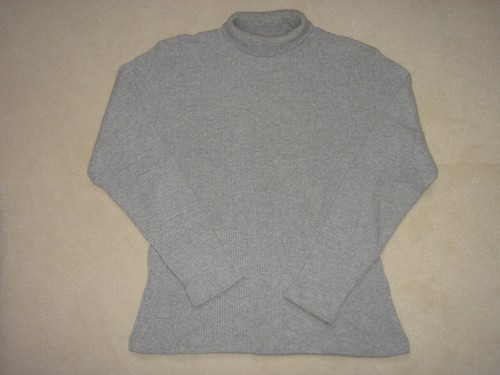 Pull col roulé - roulé, clair