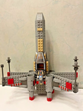 PLV - Glued X-wing fighter for window - Lego Star Wars 7140 incomplet 1999