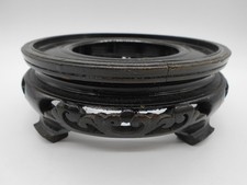 07 )  SOCLE EN BOIS POUR VASE