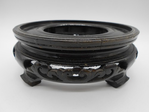 Socle en bois pour vase - 07,