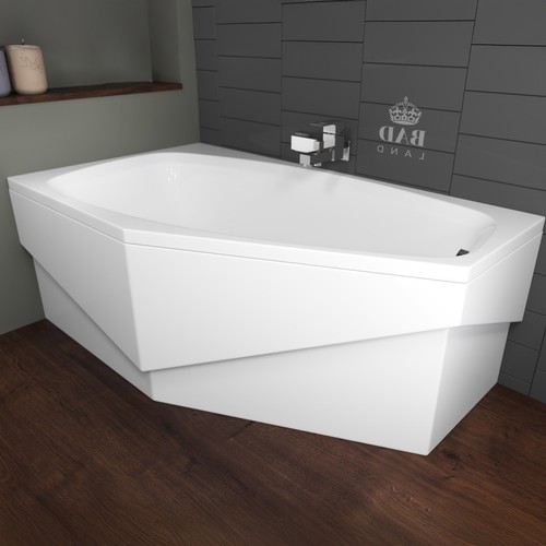 Baignoire bain angle - baignoire, 140x80