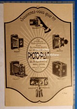 PHOTO PLAIT ANSCO BUSTER VERASCOPE 1920 publicité advert cutout