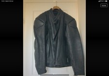 blouson cuir moto homme Akaso