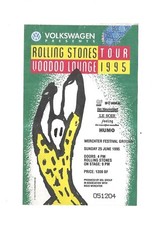 RARE / TICKET BILLET CONCERT - THE ROLLING STONES : LIVE WERCHTER BELGIQUE 1995