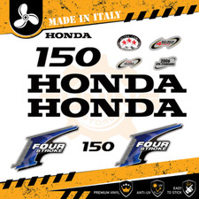 Décalcomanies adhésif Moteur hors-bord Honda 150 Ch Four Stroke - D