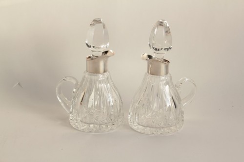 Huilier vinaigrier cristal - , et