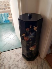 Petit meuble colonne asiatique