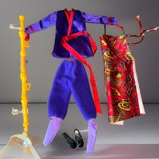Vêtement Vintage Pour poupée Mattel modèle "MULAN Disney"