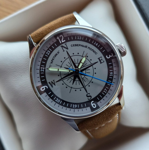 Montre vintage raketa arctic - montre,