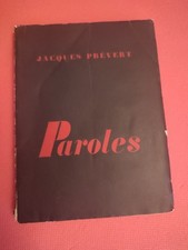 Paroles Jacques Prévert
