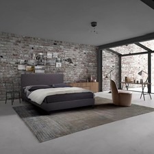 Lit double  160x190 en tissu