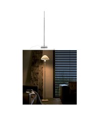 Luceplan 1D600TD00020 Miranda Lampe Sur Pied Structure Avec Base Dimmer