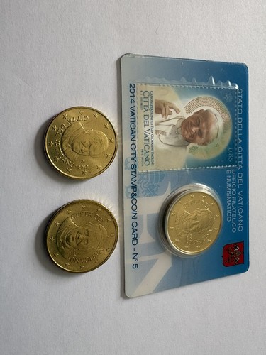 Vatican coin card 2014 - , (
