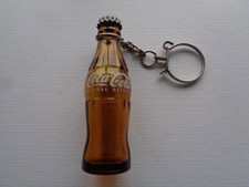 Porte cle bouteille verre - cle, en