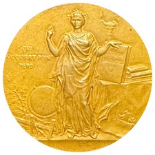 Médaille argent vermeil "