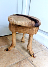 BEAU ANCIEN TABOURET TRIPODE