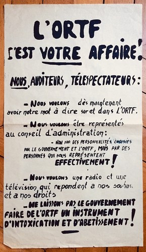 Mai affiche sérigraphie - mai,