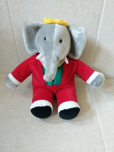 Vintage plush babar - plush,