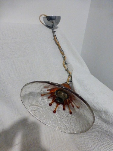 Murano suspension lustre - suspension, carlo