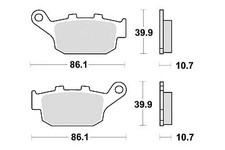 Plaquette Frein TRIUMPH TIGER