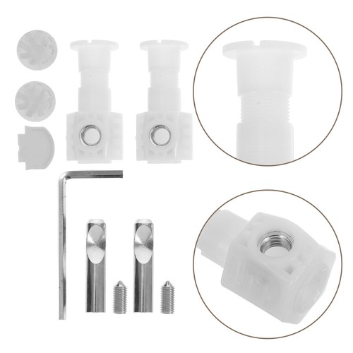 Fixation abattant plaque - fixation,