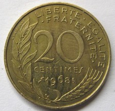 Pièce de monnaie Française