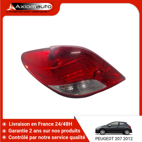 Feu arriere gauche - arriere,