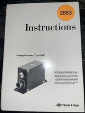 Bruel & Kjaer INSTRUCTION
