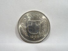 MONNAIE PIECE 5 FRANCS SUISSE