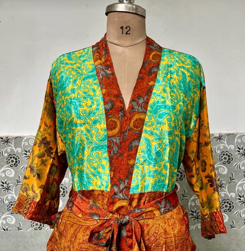Indien vert floral papier - vert,