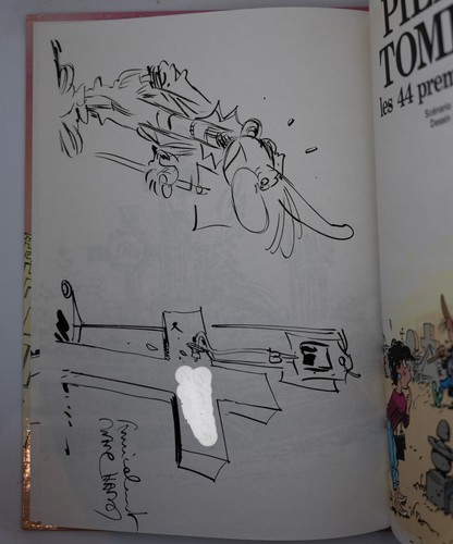 1986 dédicacée pierre - bd,