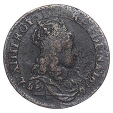 France Louis XIV liard 1656 A