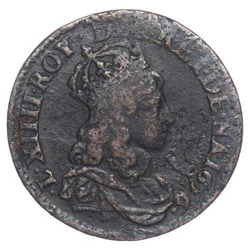 France louis xiv liard - france,
