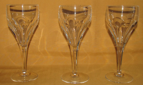 Lot verres vin en - de,