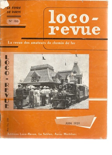 Loco revue 186 autorail - loco,