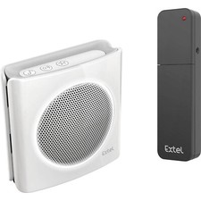 Ensemble De Sonnette Sans Fil Extel 81748 Prolonge La Portée De L'Interphone