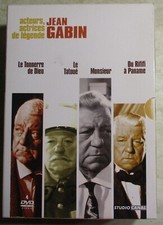 COFFRET 4 DVD JEAN GABIN : TONNERRE DE DIEU / LE TATOUE / MONSIEUR / DU RIFIFI A