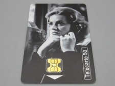 Télécarte 50 - Jeanne Moreau dans Ascenseur pour l'échafaud