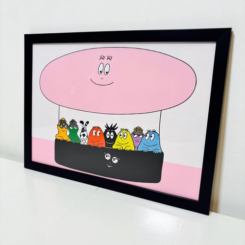 Framed poster barbapapa - framed, 6