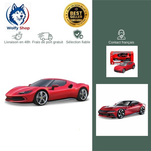 Bburago ferrari 296 - bburago, gtb