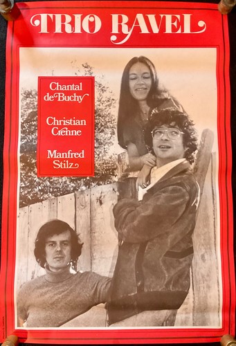 Affiche trio ravel - trio,