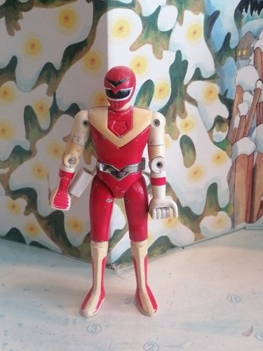 Bioman maskman force rouge die - maskman,