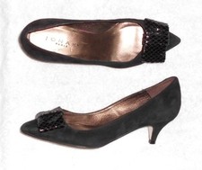 JONAK escarpins cuir daim noir P 36 TBE
