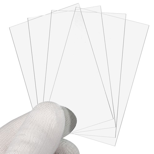 Pour 50x80mm plaque verre - pour,