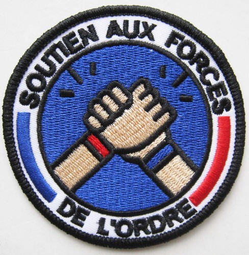 Patch ecusson police soutien - ecusson,