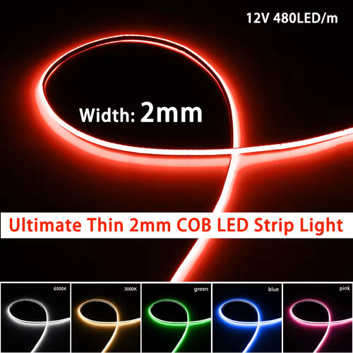 2mm cob led - led, dc12v