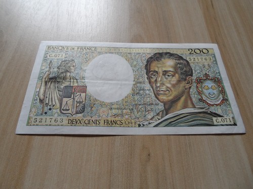 France billet 200 - billet, francs