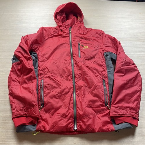 Salomon puffer hooded jacket - hooded,