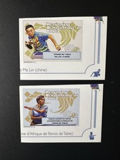 Congo Kinshasa 2012 Mi. 2104 - 2105 ND Tennis de table Ping Pong Sport Chine