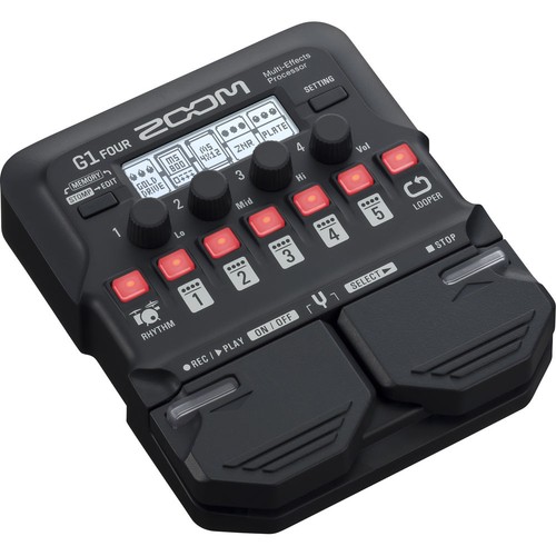 Zoom four guitar effects - g1,